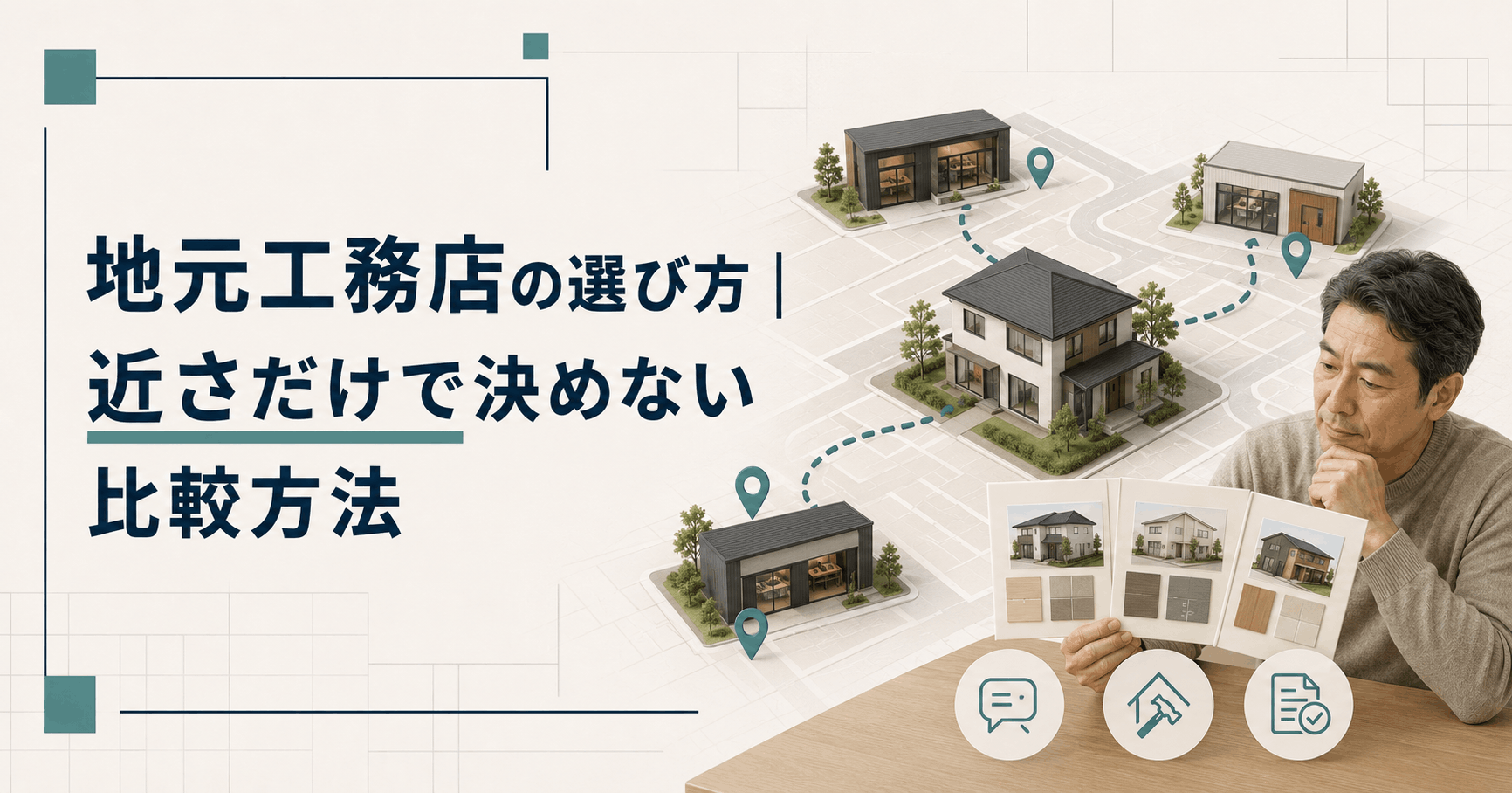 地元工務店の選び方｜近さだけで決めない比較方法